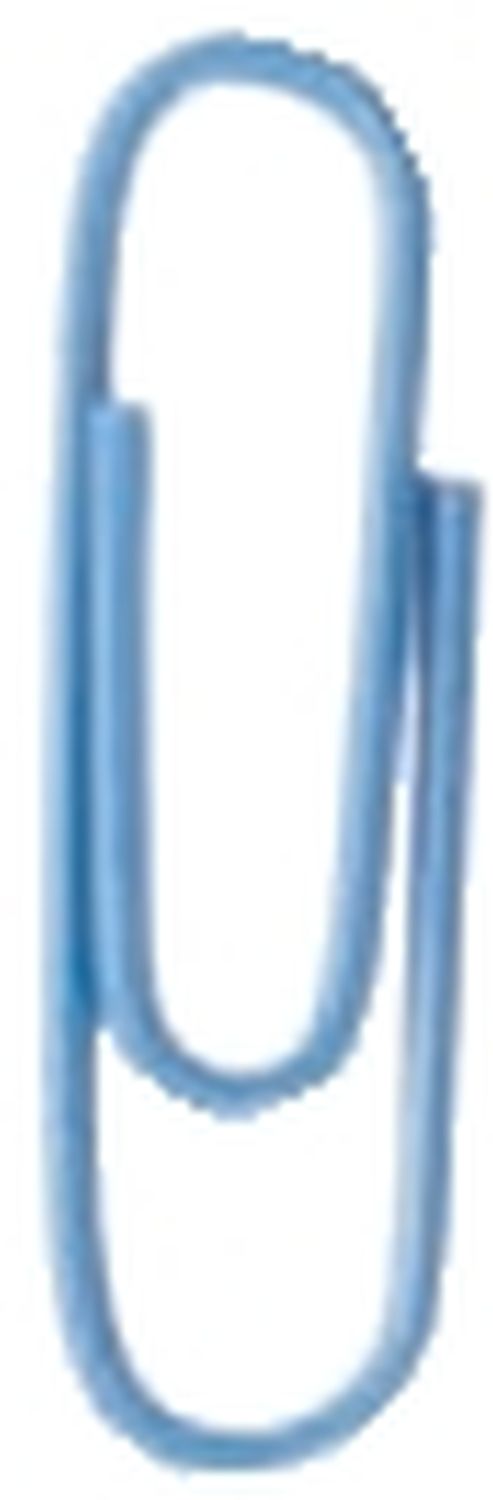 Briefklammern - Metall, kunststoffüberzogen, 26 mm, dunkelblau, 1000 Stück Briefklammern - Metall, kunststoffüberzogen, 26 mm, dunkelblau, 1000 Stück