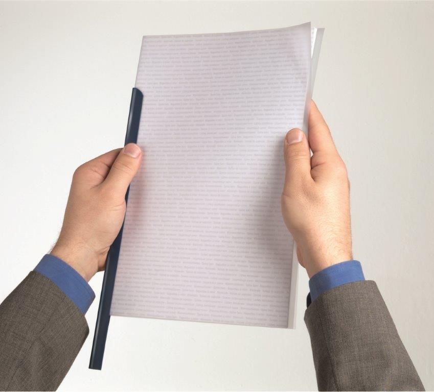 Klemmschienenhülle - transparent, 1 - 100 Blatt, A4, PP, 10 Stück Klemmschienenhülle - transparent, 1 - 100 Blatt, A4, PP, 10 Stück