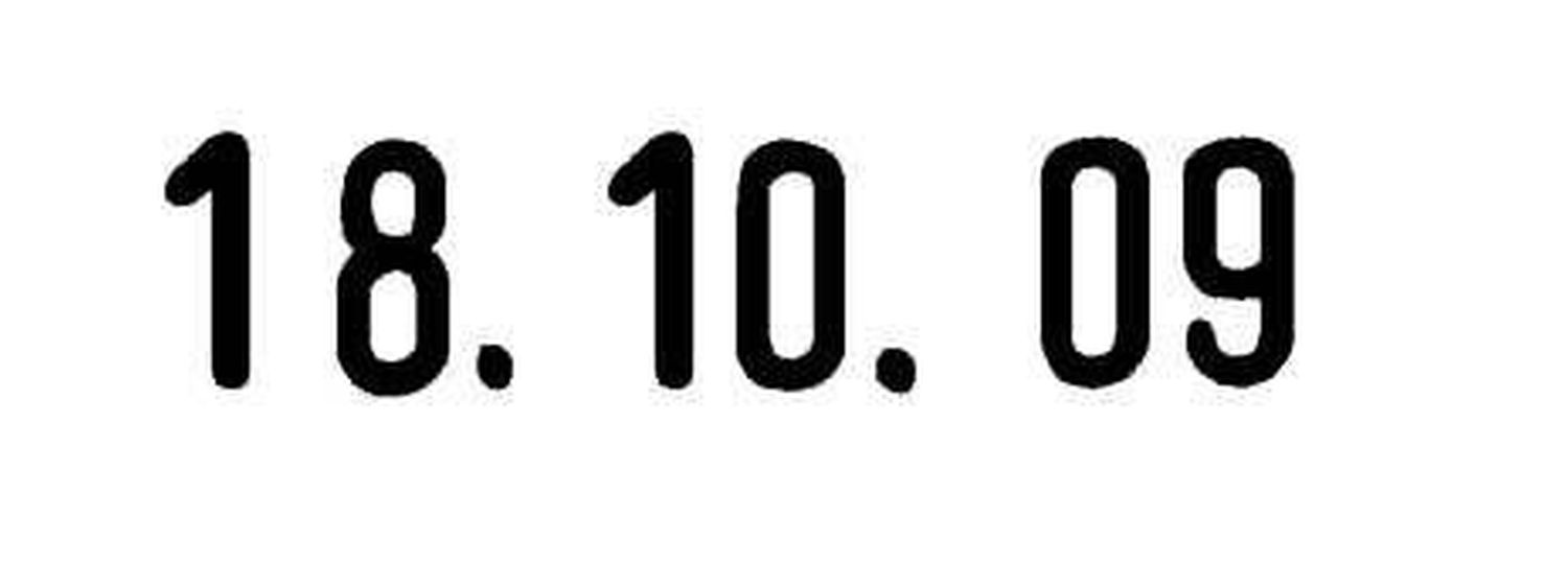Classic 1014 Dater - Datumstempel, 19 x 4 mm Classic 1014 Dater - Datumstempel, 19 x 4 mm