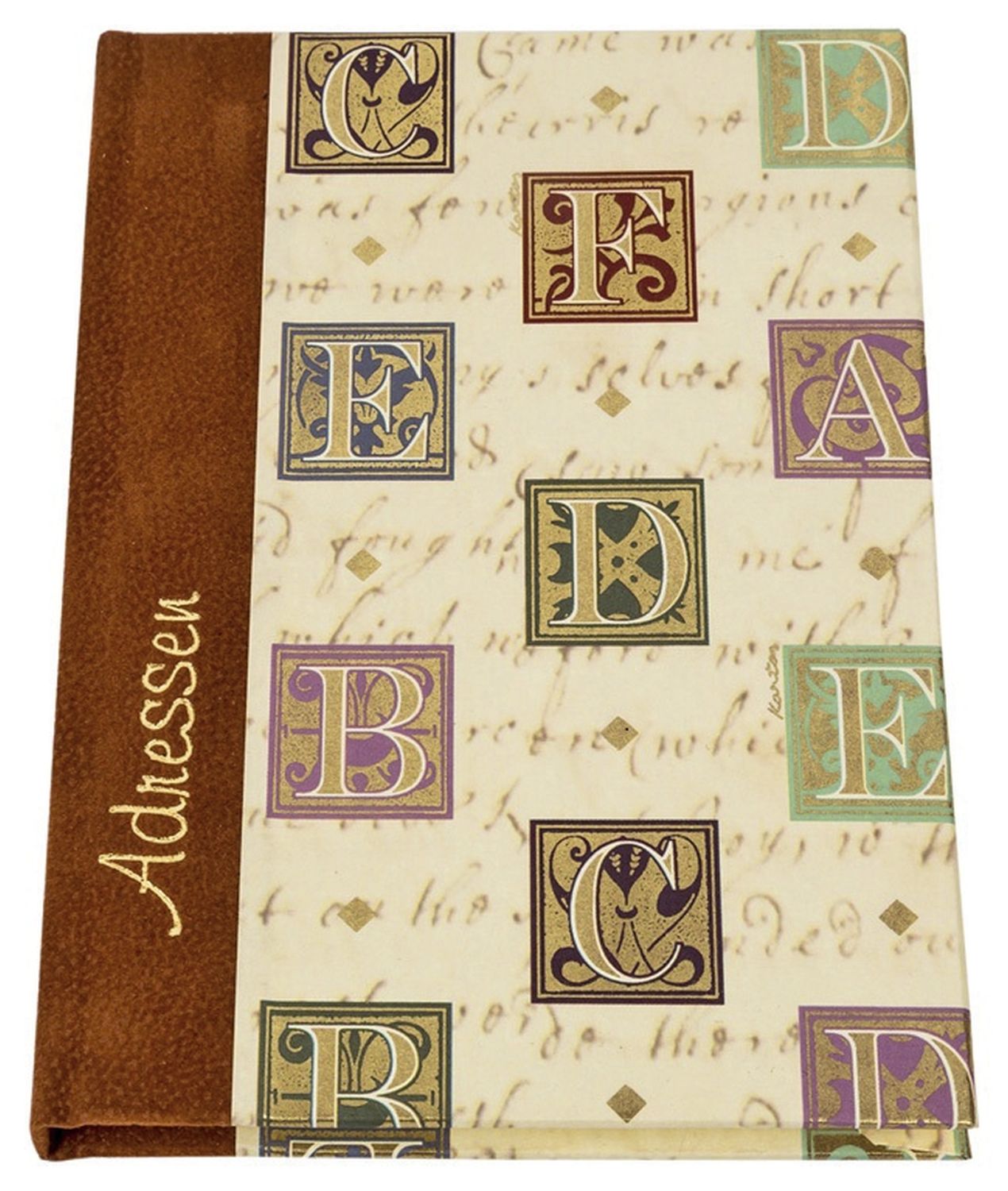 Adressbuch "Florentiner Alphabet" - A6, 20-tlg. Register Adressbuch "Florentiner Alphabet" - A6, 20-tlg. Register