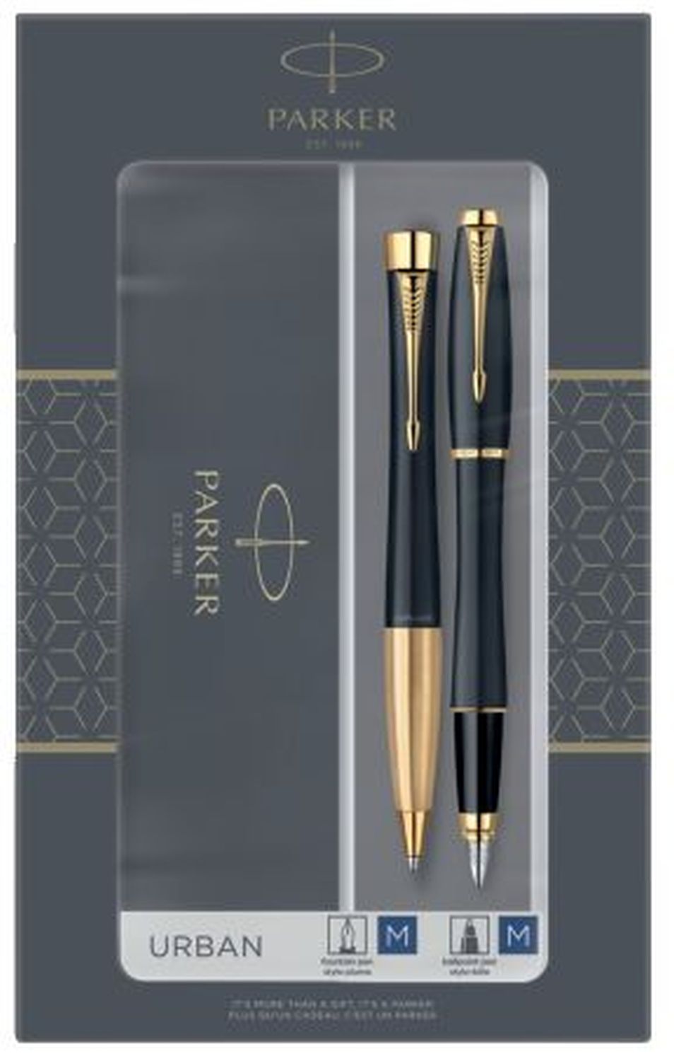 Geschenkset FH+KS Duo Urban Muted Black G.C. Geschenkset FH+KS Duo Urban Muted Black G.C.