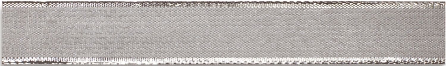 Zierband mit Draht Luxury - silber, 40 mm x 20 m Zierband mit Draht Luxury - silber, 40 mm x 20 m