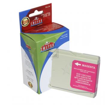 Alternativ Tinte Emstar B42 ersetzt LC-970M/LC-1000M, ca. 1.750 Seiten, magenta