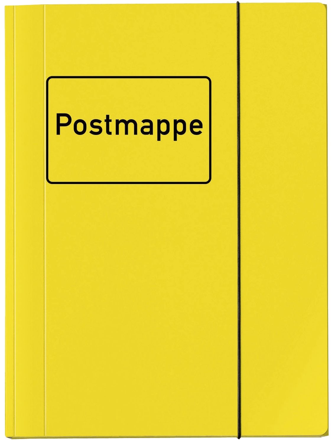 Sammelmappe VELOCOLOR® mit Aufdruck Postmappe, DIN A4, Karton glanzkaschiert, gelb Sammelmappe VELOCOLOR® mit Aufdruck Postmappe, DIN A4, Karton glanzkaschiert, gelb