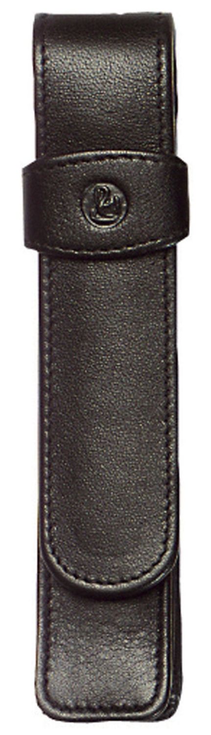 Schreibgeräte-Etui TG11, 20 x 20 x 130 mm, Rindnappa-Leder, schwarz Schreibgeräte-Etui TG11, 20 x 20 x 130 mm, Rindnappa-Leder, schwarz