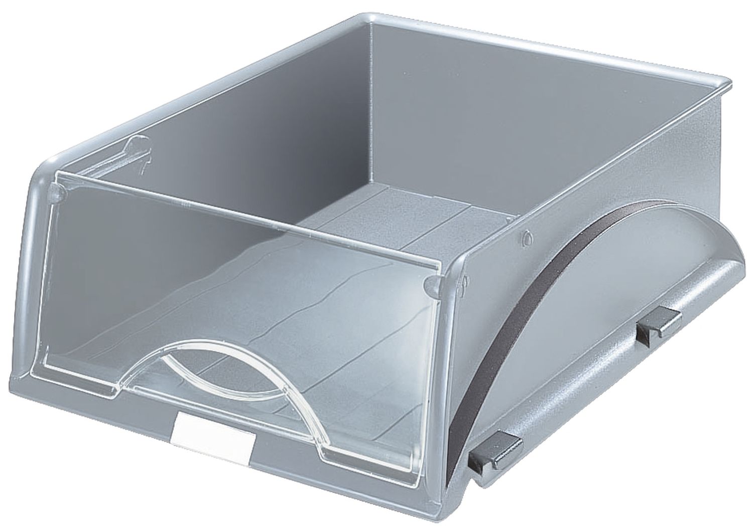 Briefablage Leitz Sorty 5231-00-85 mit Klappe, A4, Polystyrol, grau Briefablage Leitz Sorty 5231-00-85 mit Klappe, A4, Polystyrol, grau