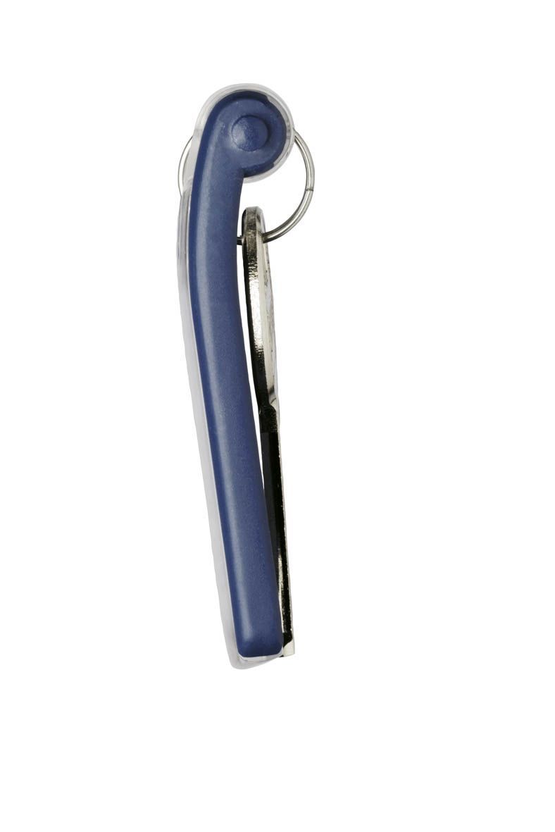 Schlüsselanhänger KEY CLIP - blau - Beutel mit 6 Stück Schlüsselanhänger KEY CLIP - blau - Beutel mit 6 Stück