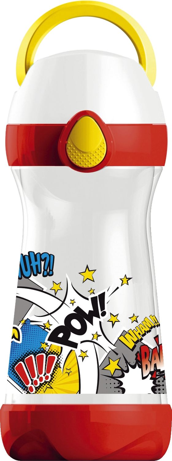 Trinkflasche Kids CONCEPT Comics - 430 ml, bunt