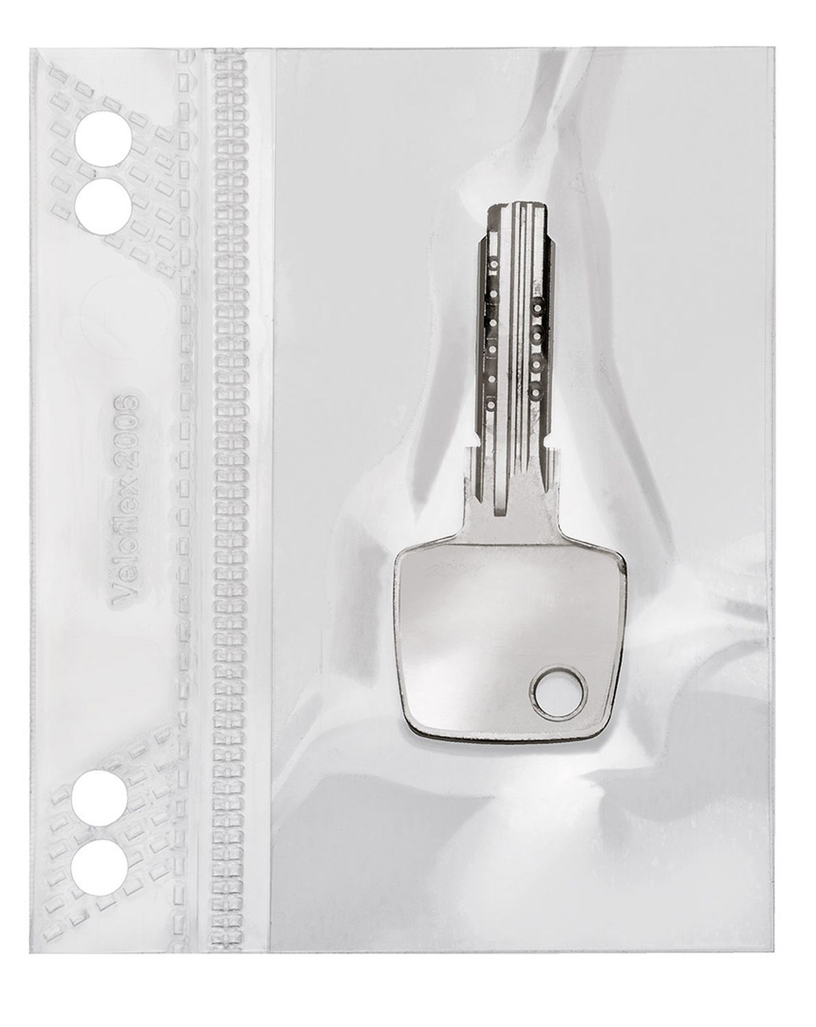 Heftstreifen Velofelx Doppelheftfix 2006 050, selbstklebend, PP, 60 x 100 mm, glasklar, 10 Stück