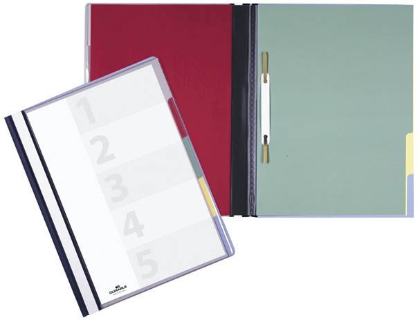 Organisationshefter DIVISOFLEX® - 5faches farbiges Register, A4, blau Organisationshefter DIVISOFLEX® - 5faches farbiges Register, A4, blau