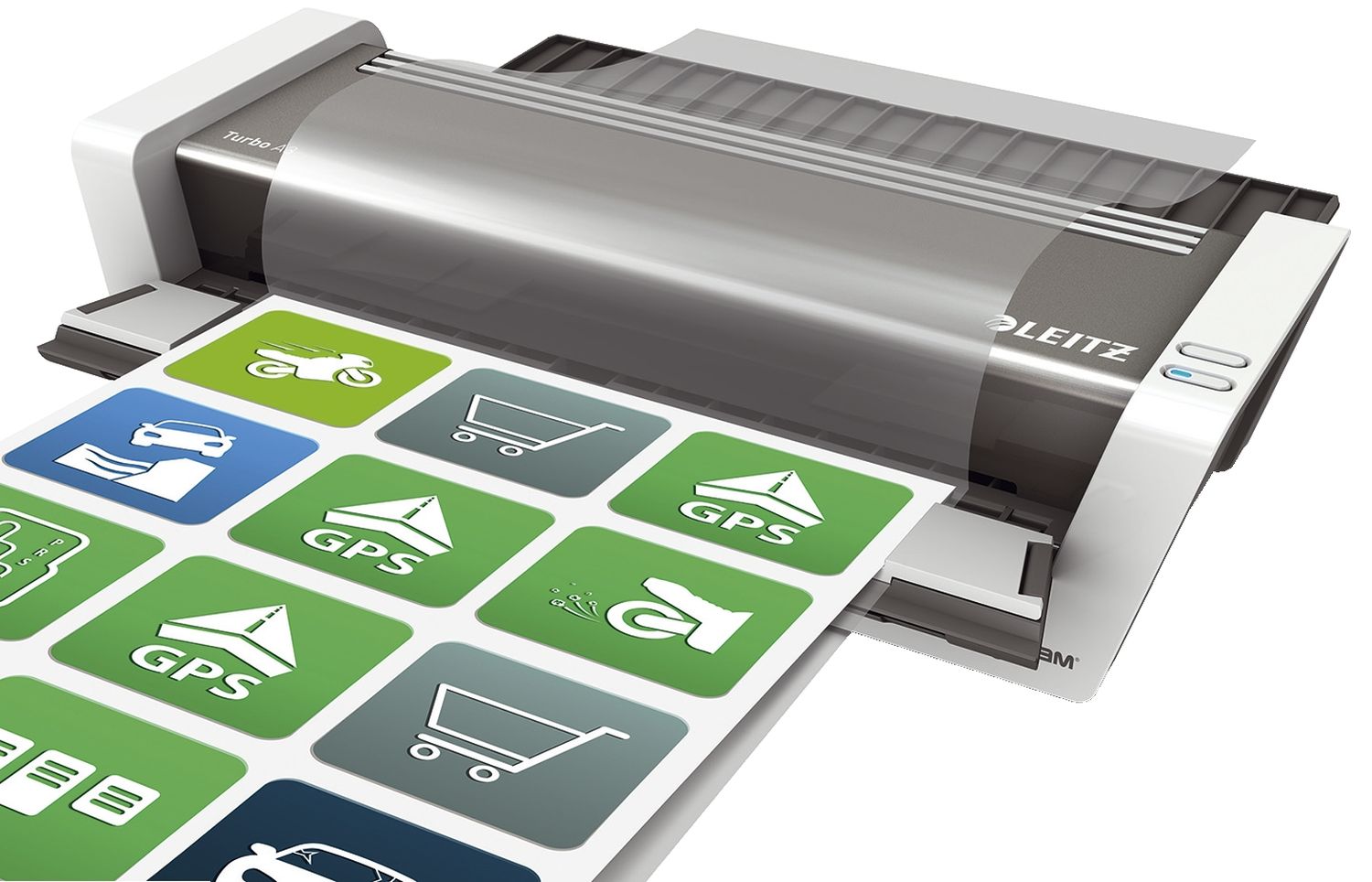 Laminiergerät iLAM Touch 2 Turbo - A3, 80-250mym, weiß/anthrazit Laminiergerät iLAM Touch 2 Turbo - A3, 80-250mym, weiß/anthrazit