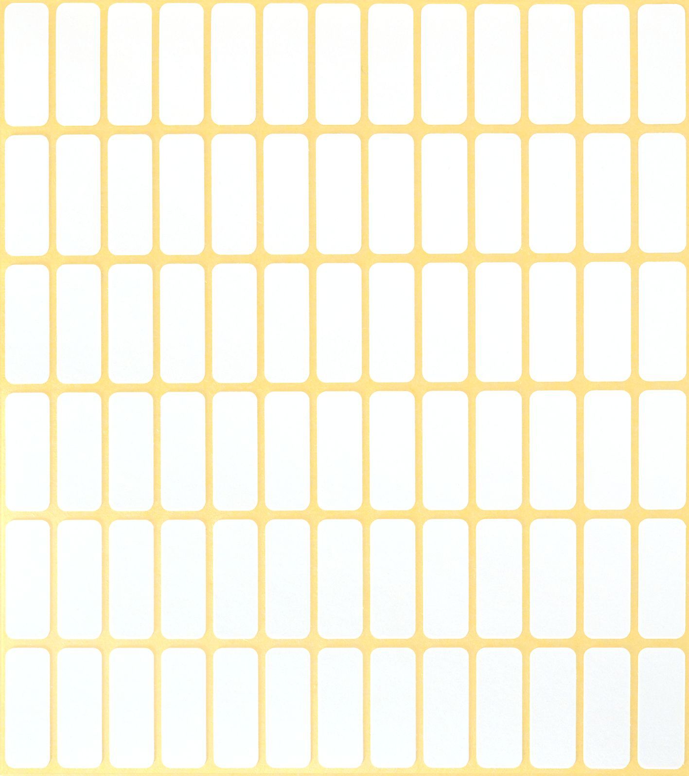 3317 Universal-Etiketten - 20 x 8 mm, weiß, 2.184 Etiketten/28 Blatt, permanent 3317 Universal-Etiketten - 20 x 8 mm, weiß, 2.184 Etiketten/28 Blatt, permanent