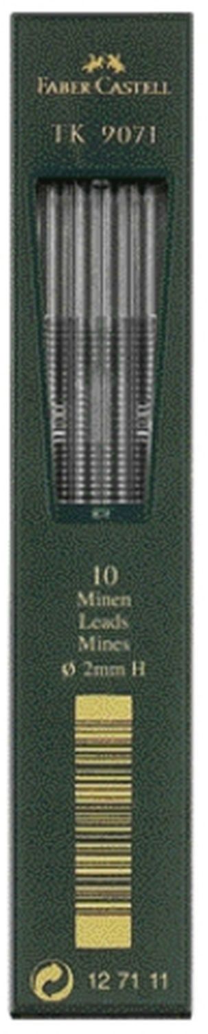 Fallmine TK® für Fallminenstift - 2 mm, H, tiefschwarz Fallmine TK® für Fallminenstift - 2 mm, H, tiefschwarz