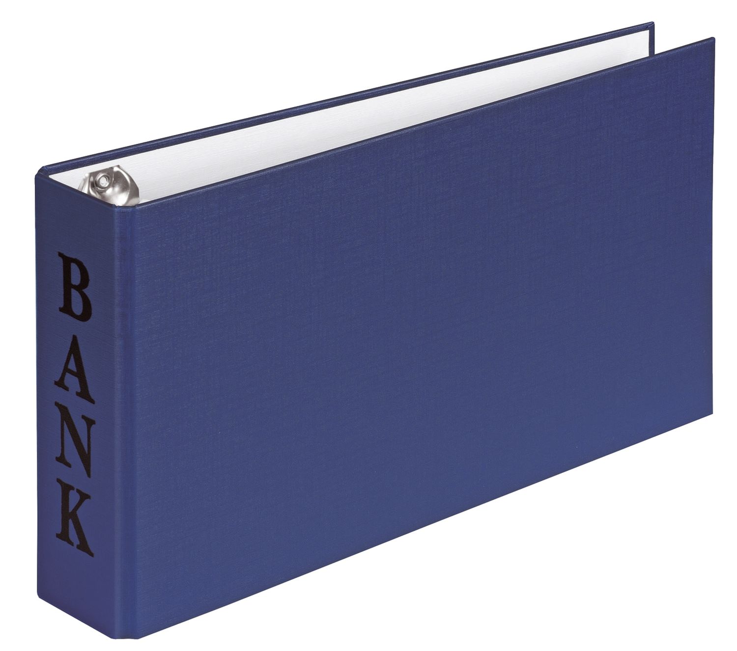 Ordner Veloflex Bankordner 4168350 DIN A6 quer, PP, schmal 30 mm, blau