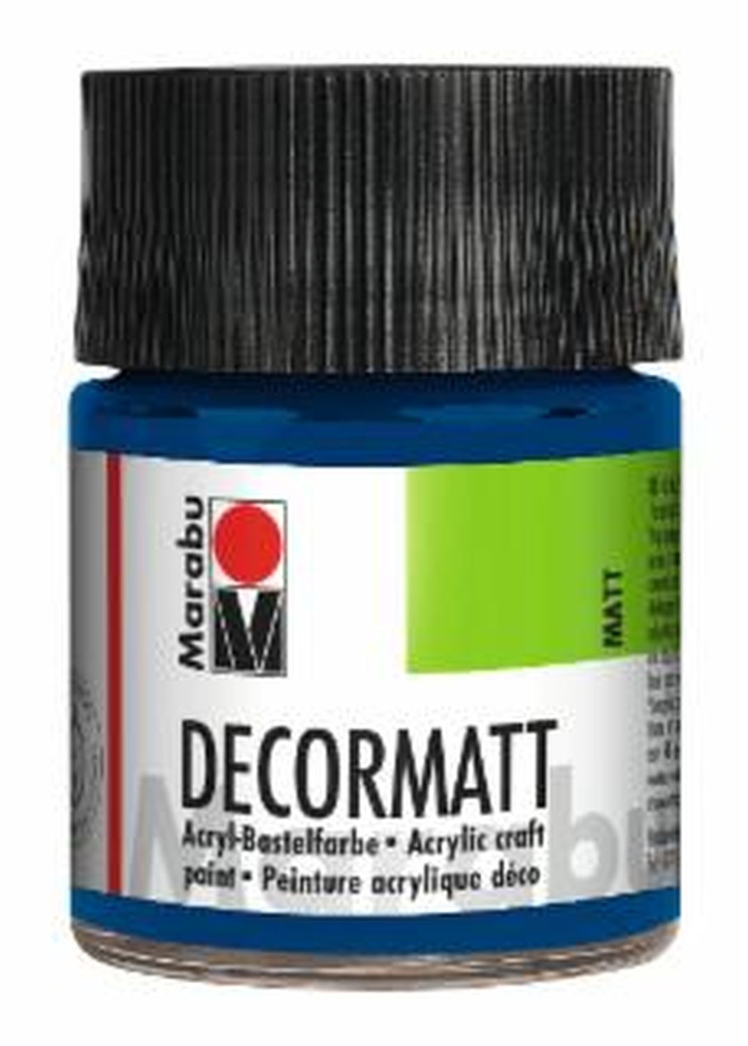 Decormatt Acryl - Dunkelblau 053, 50 ml
