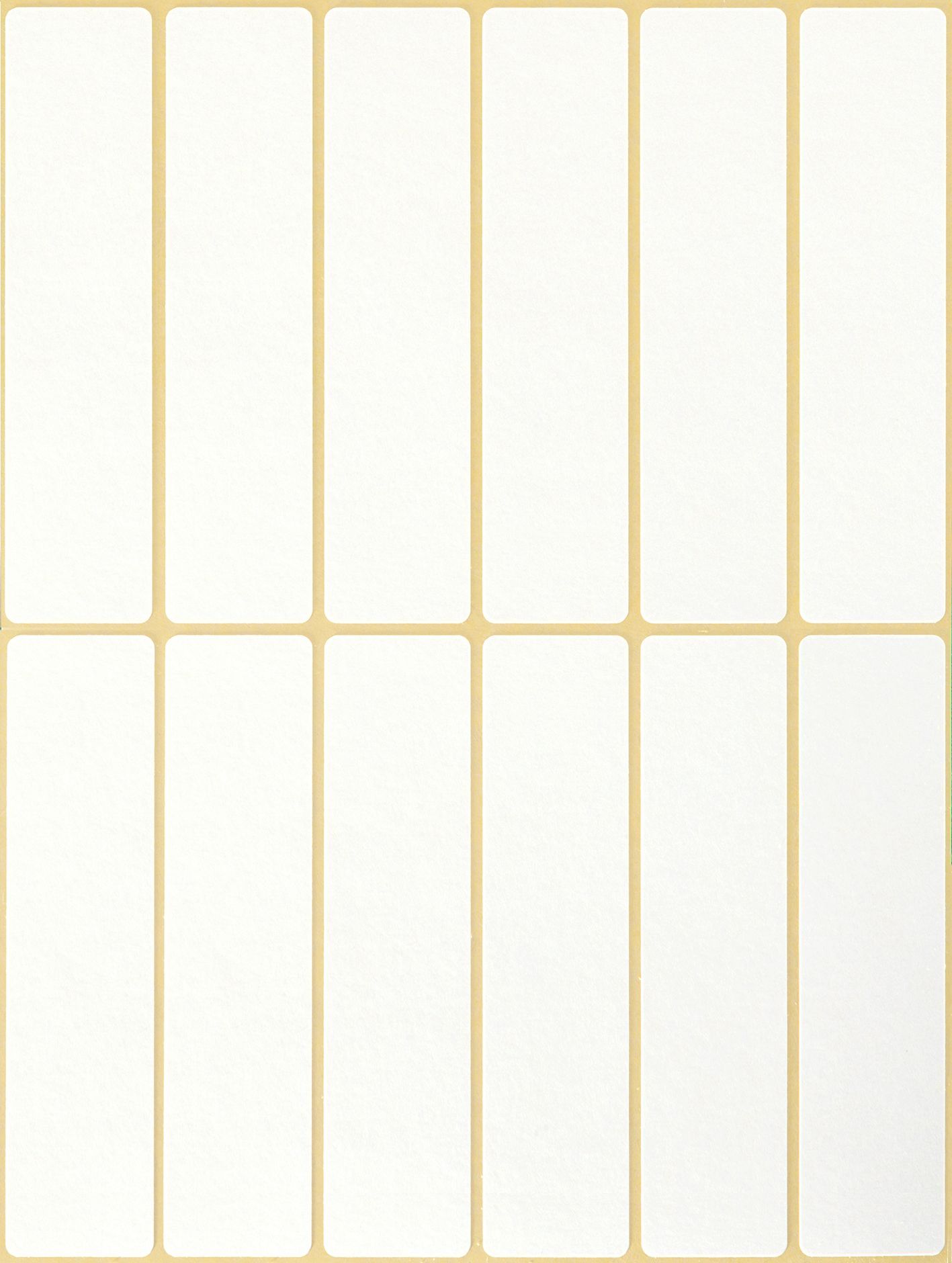 3328 Universal-Etiketten - 76 x 19 mm, weiß, 324 Etiketten/27 Blatt, permanent 3328 Universal-Etiketten - 76 x 19 mm, weiß, 324 Etiketten/27 Blatt, permanent