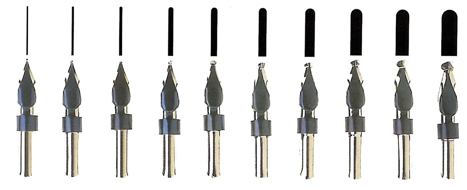 Zierschriftfeder - 1,0 mm blank Zierschriftfeder - 1,0 mm blank
