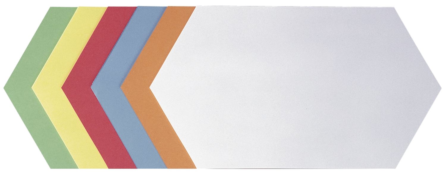 Moderationskarte - Königswabe, 297 x 165 mm, sortiert, 250 Stück Moderationskarte - Königswabe, 297 x 165 mm, sortiert, 250 Stück