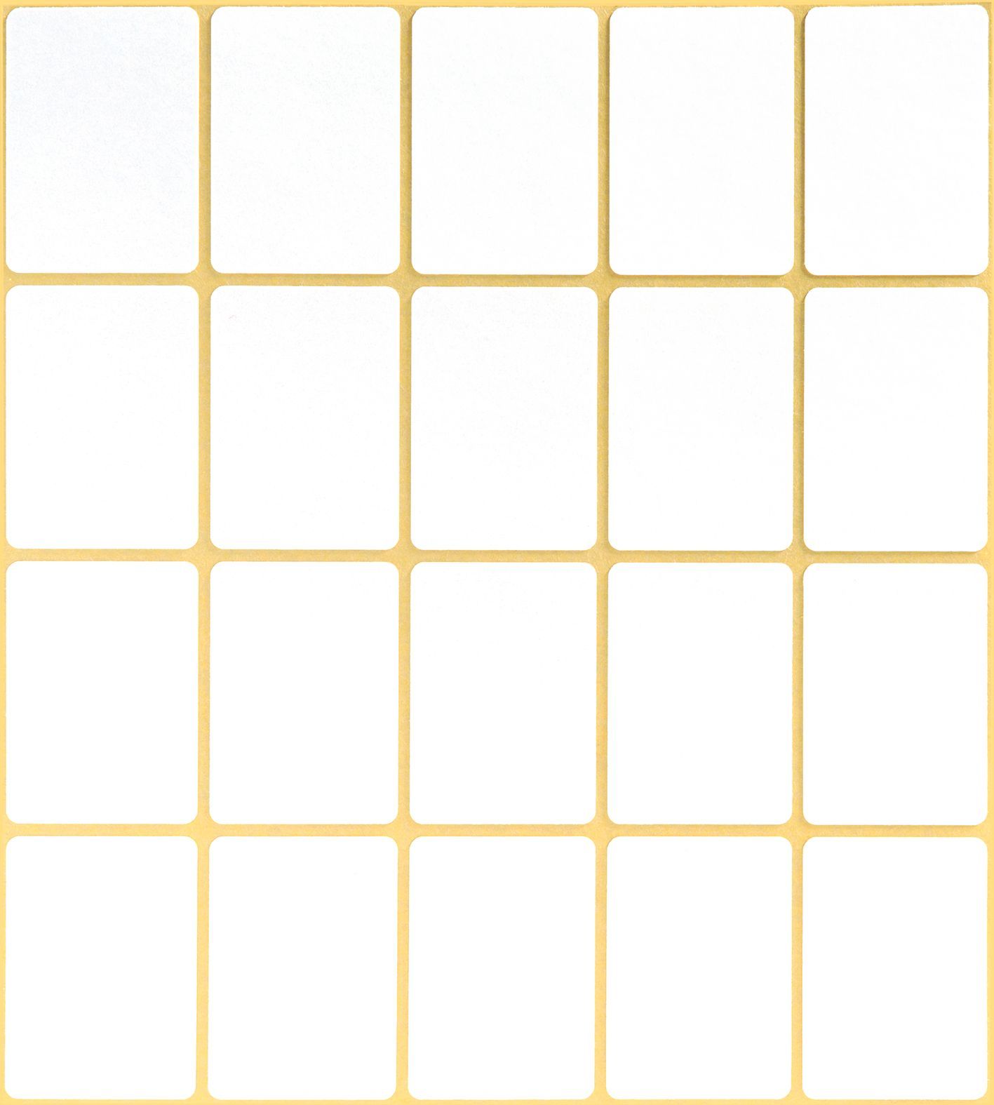 3321 Universal-Etiketten - 32 x 23 mm, weiß, 560 Etiketten/28 Blatt, permanent 3321 Universal-Etiketten - 32 x 23 mm, weiß, 560 Etiketten/28 Blatt, permanent
