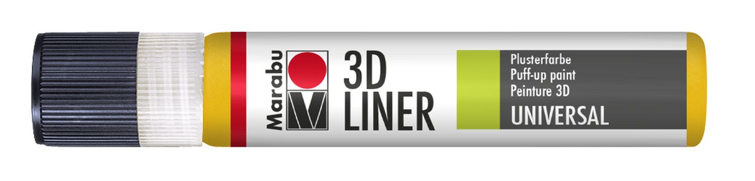 3D-Liner - mittelgelb 621, 25 ml 3D-Liner - mittelgelb 621, 25 ml