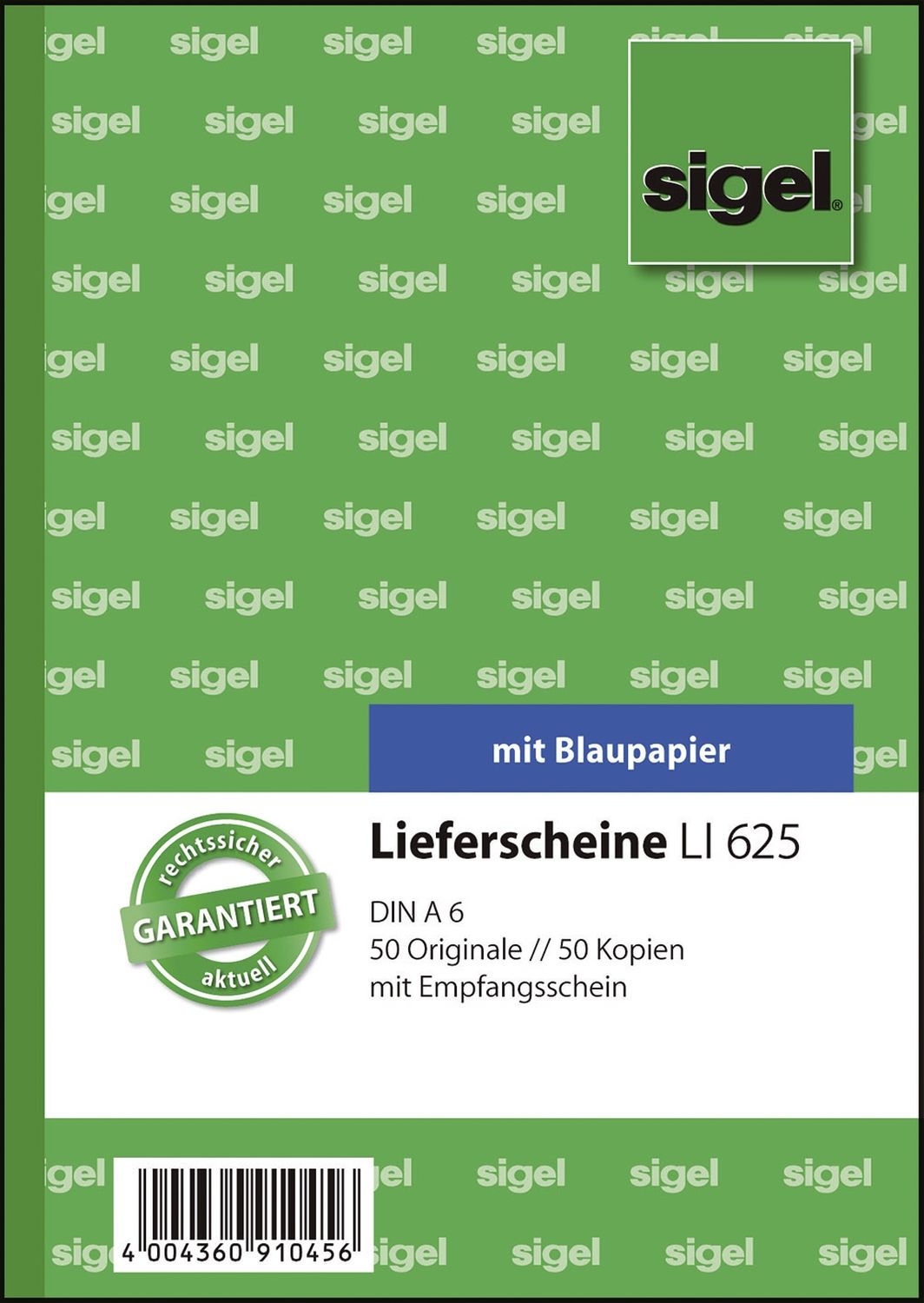 Lieferscheine mit Empfangsschein - A6, 1. und 2. Blatt bedruckt, 2 x 50 Blatt Lieferscheine mit Empfangsschein - A6, 1. und 2. Blatt bedruckt, 2 x 50 Blatt