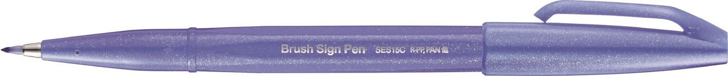 Kalligrafiestift Sign Pen Brush - Pinselspitze, blauviolett Kalligrafiestift Sign Pen Brush - Pinselspitze, blauviolett