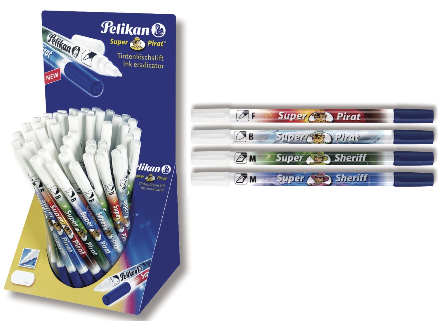 Tintenlöschstift Super-Sheriff 258M - mittel Tintenlöschstift Super-Sheriff 258M - mittel