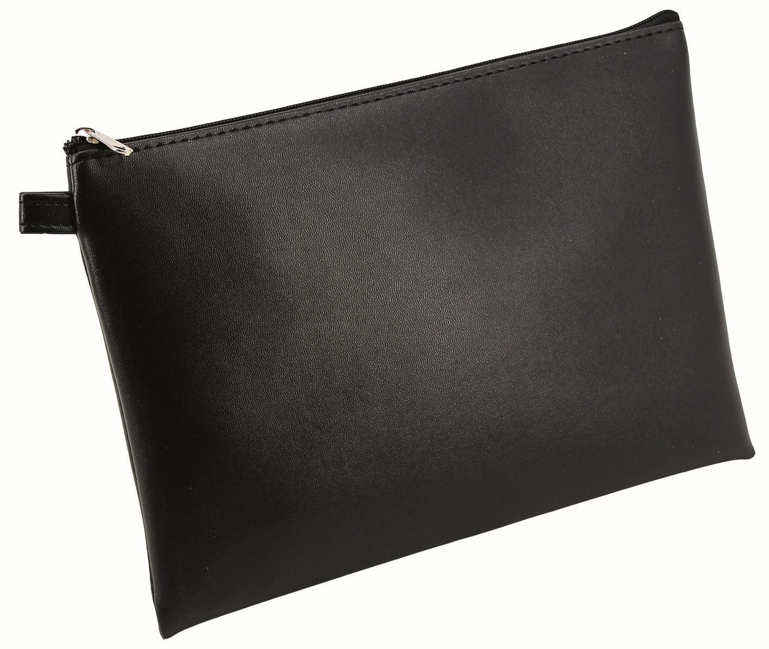 Mehrwegbeutel - 23 x 16 cm, Lederimitat, schwarz Mehrwegbeutel - 23 x 16 cm, Lederimitat, schwarz
