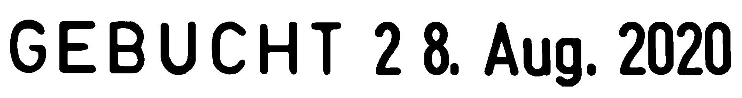 Stempel Wortband mit DatumTrodat 1117 Stempel Wortband mit DatumTrodat 1117