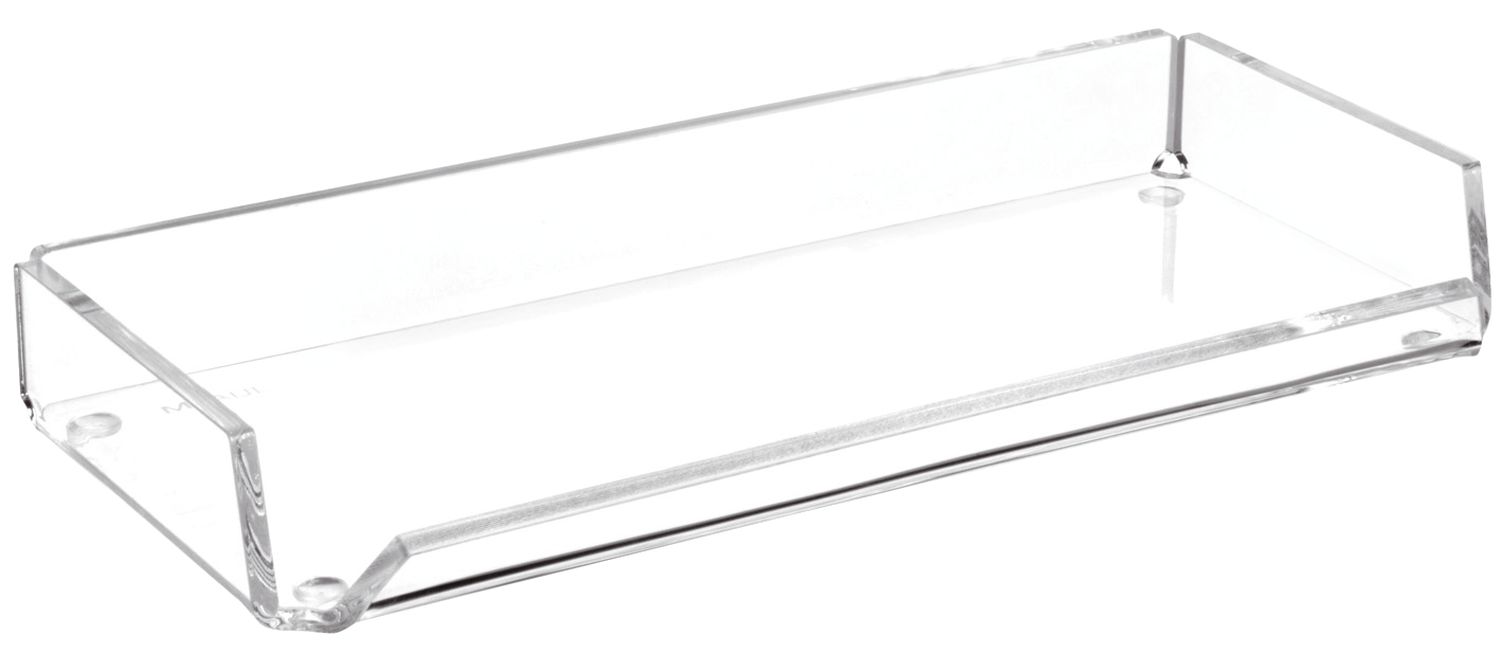 Acryl Stifteschale - 1 Fach, 220 x 30 x 100 mm, glasklar Acryl Stifteschale - 1 Fach, 220 x 30 x 100 mm, glasklar
