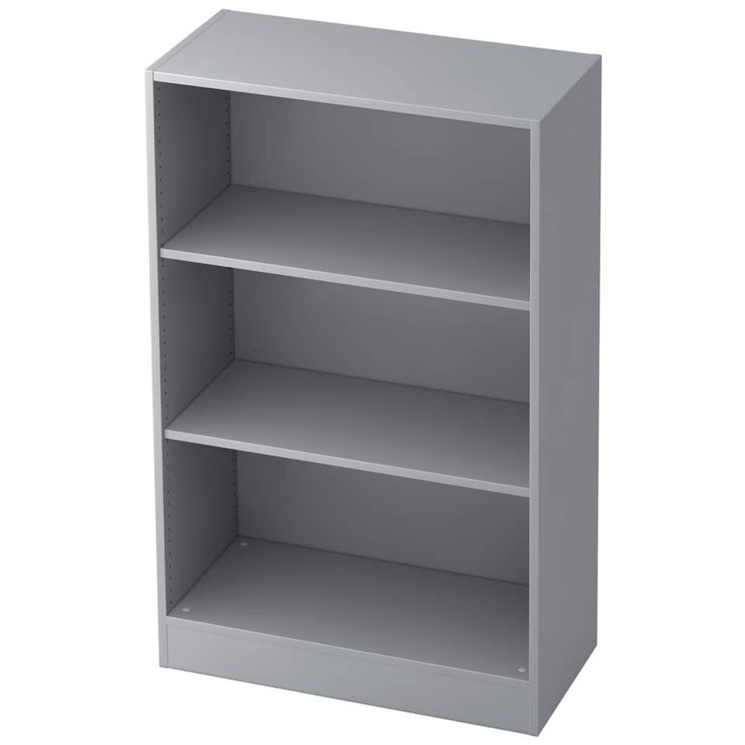 Regal - 3OH, 80 cm breit, Sockelblende, Grau, mit Montageservice Regal - 3OH, 80 cm breit, Sockelblende, Grau, mit Montageservice