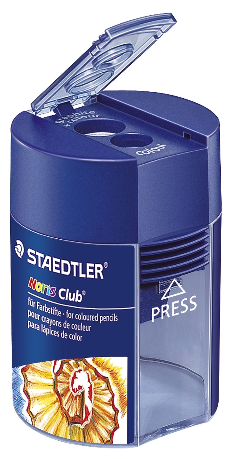 Doppel-Spitzdose Noris Club® 512 002 - Ø 8,2 mm, Ø 10,2 mm, blau Doppel-Spitzdose Noris Club® 512 002 - Ø 8,2 mm, Ø 10,2 mm, blau