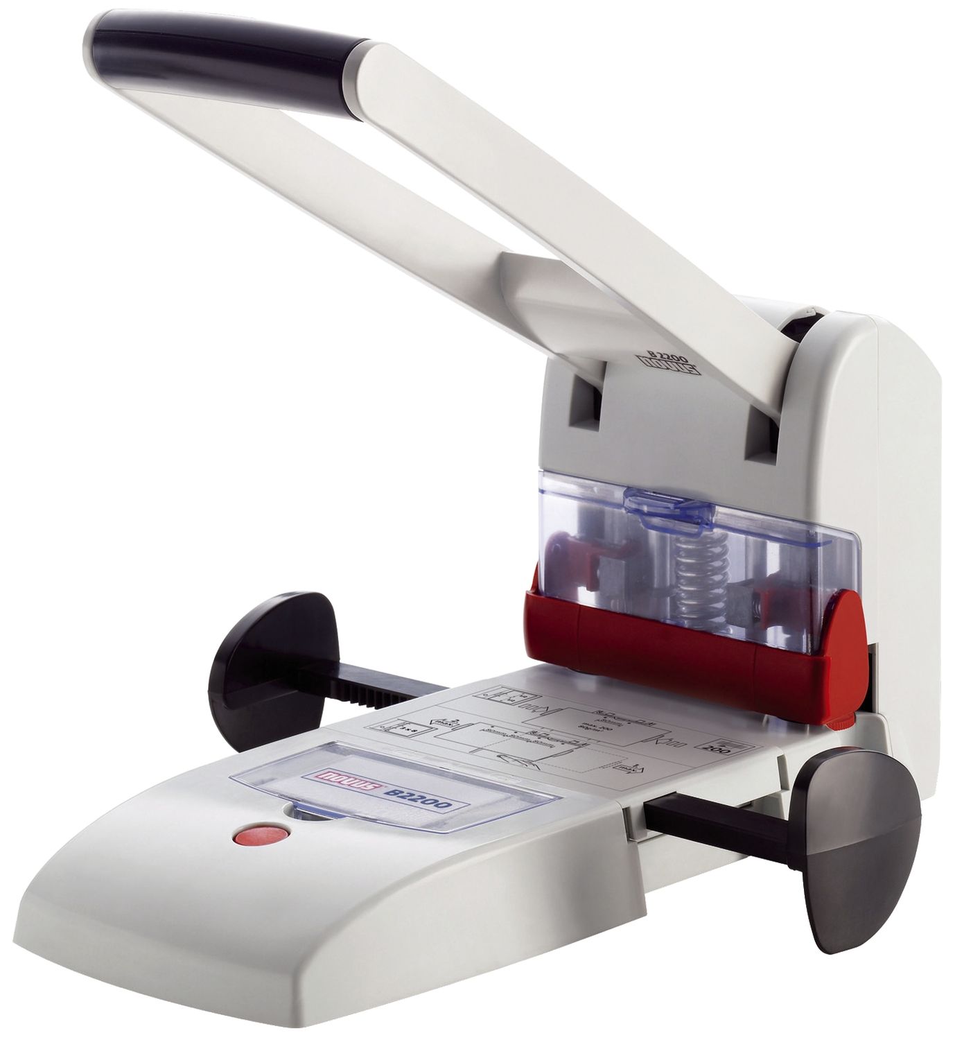Blocklocher B2200 - 200 Blatt, lichtgrau Blocklocher B2200 - 200 Blatt, lichtgrau