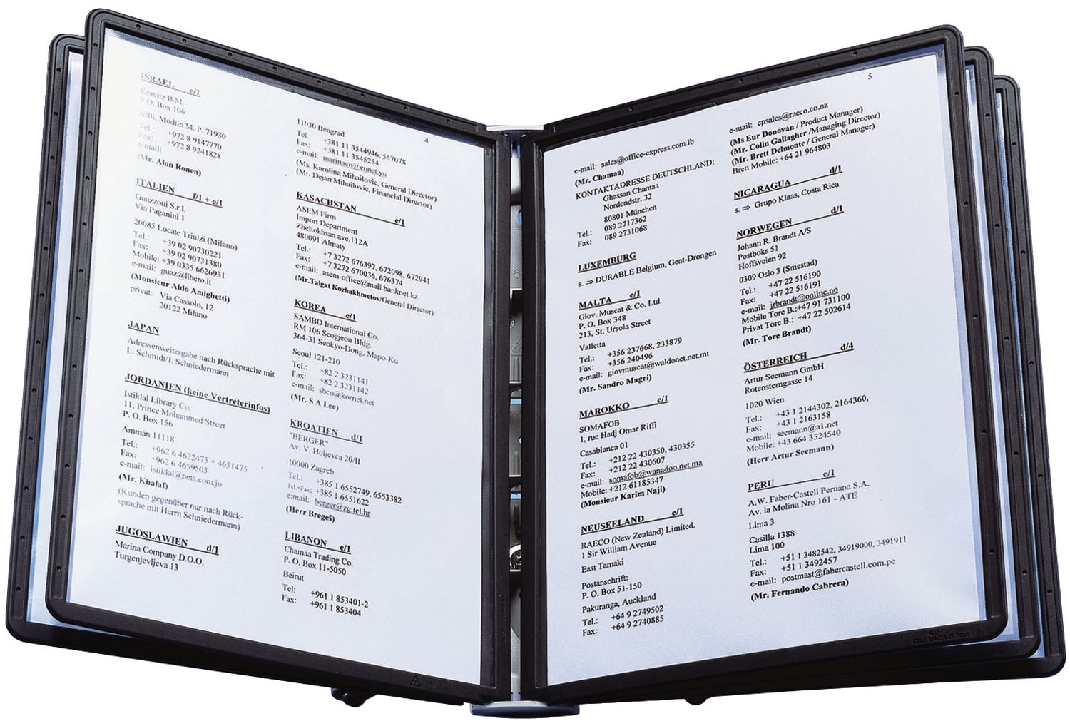 Sichttafelsystem SHERPA® SOHO 5 - schwarz/grau Sichttafelsystem SHERPA® SOHO 5 - schwarz/grau