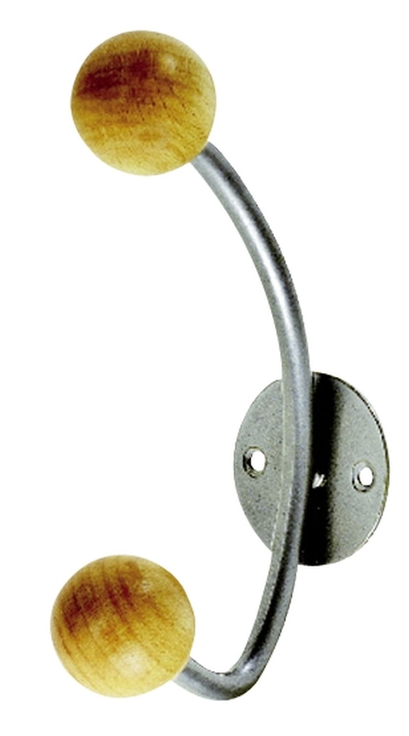 Wandgarderobe mit 1 Haken Wandgarderobe mit 1 Haken