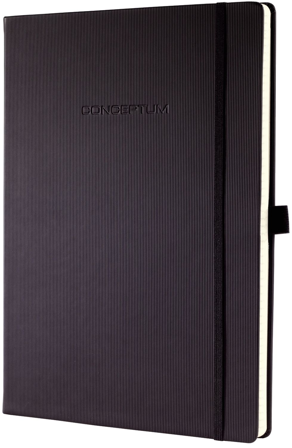 Notizbuch Conceptum - A4+, liniert, 194 Seiten, schwarz, Hardcover Notizbuch Conceptum - A4+, liniert, 194 Seiten, schwarz, Hardcover