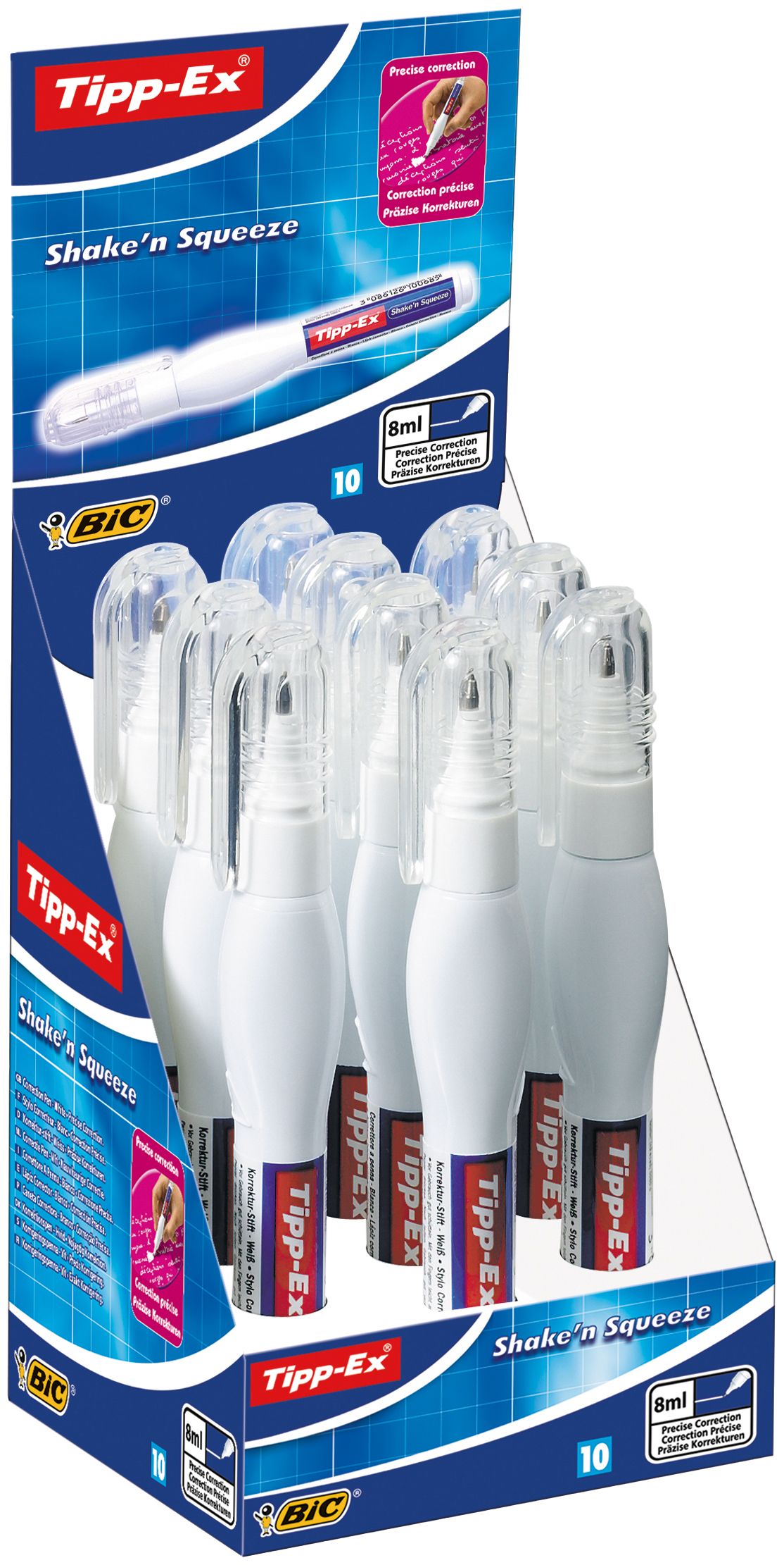 Korrekturstift Shake´n Squeeze, 8 ml, weiß Korrekturstift Shake´n Squeeze, 8 ml, weiß