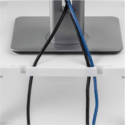 Monitorständer Fellows Standard Smart Suites 91712, für 1 Monitor, 34 x 5-10 x 34 cm, höhenverstellbar, Kunststoff, platingrau