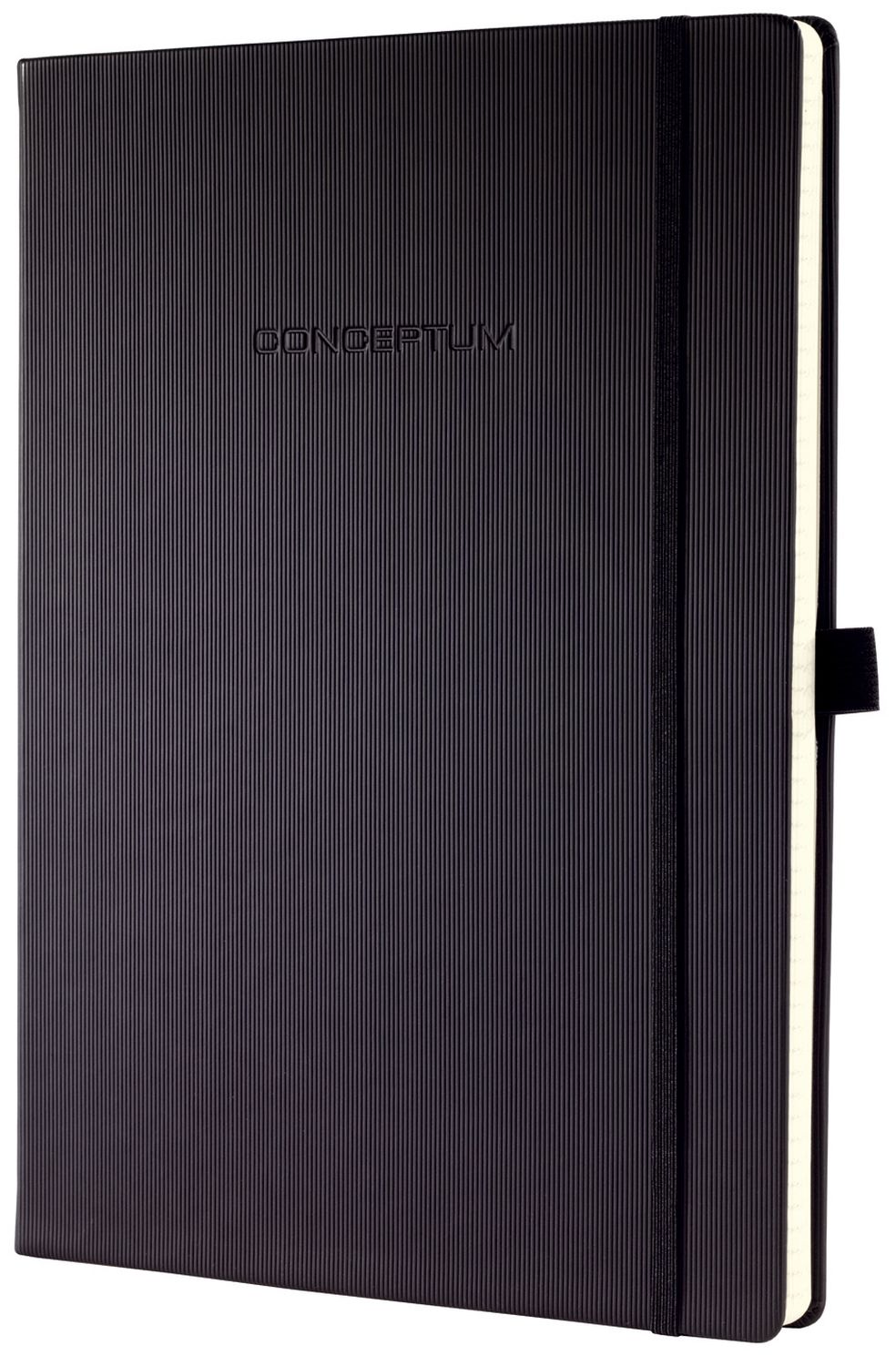 Notizbuch Conceptum - ca. A4, punktkariert, 194 Seiten, schwarz, Hardcover Notizbuch Conceptum - ca. A4, punktkariert, 194 Seiten, schwarz, Hardcover