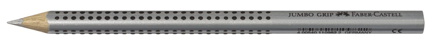 Buntstift Jumbo GRIP - silber