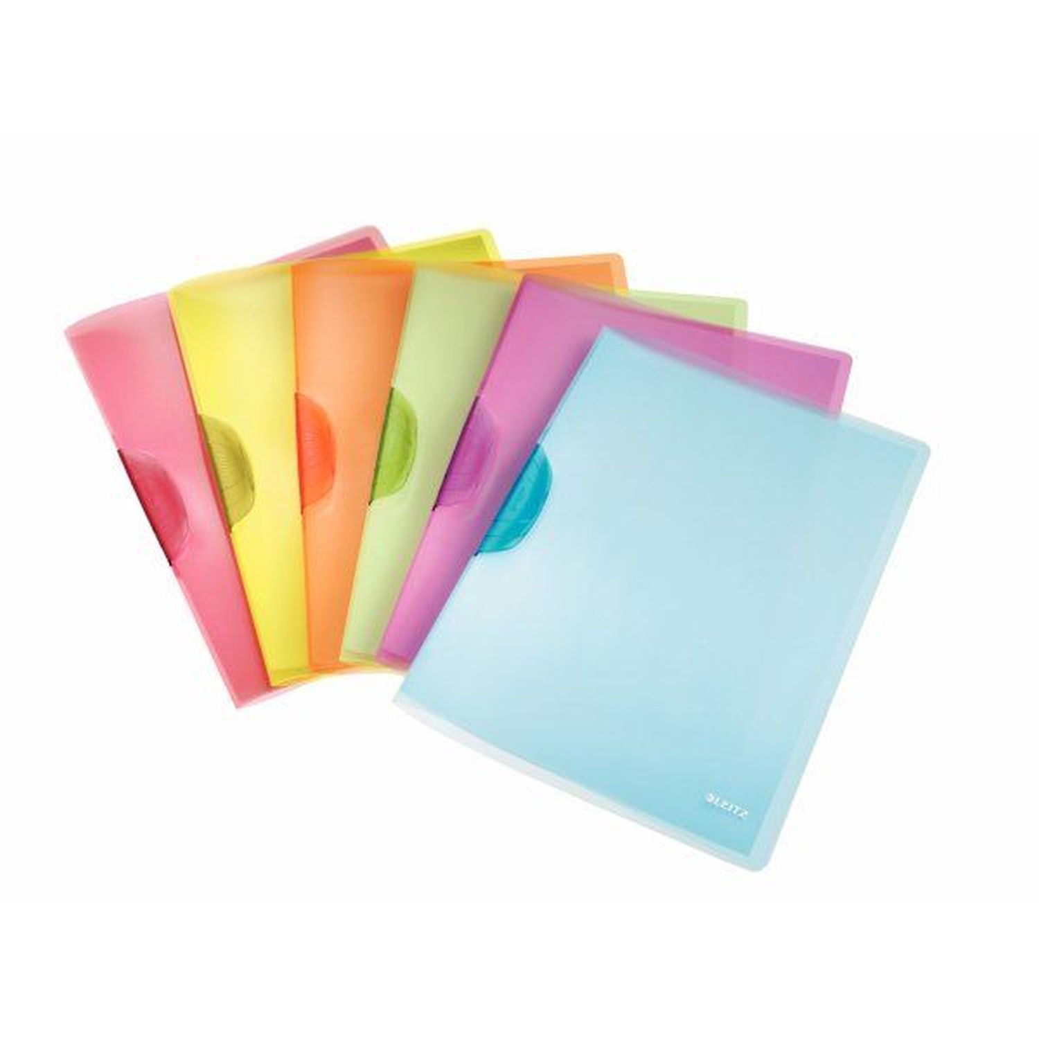 4176 Klemmmappe ColorClip Rainbow, A4, PP, sortiert 4176 Klemmmappe ColorClip Rainbow, A4, PP, sortiert