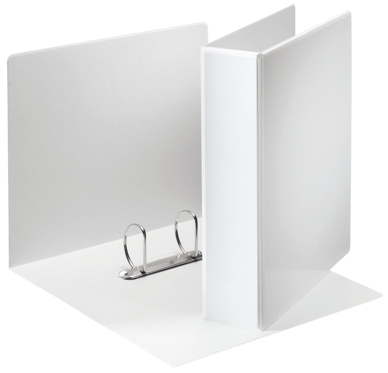 Ringbuch Präsentation, mit Taschen, A4, PP, 2 Ringe, 50 mm, weiß Ringbuch Präsentation, mit Taschen, A4, PP, 2 Ringe, 50 mm, weiß