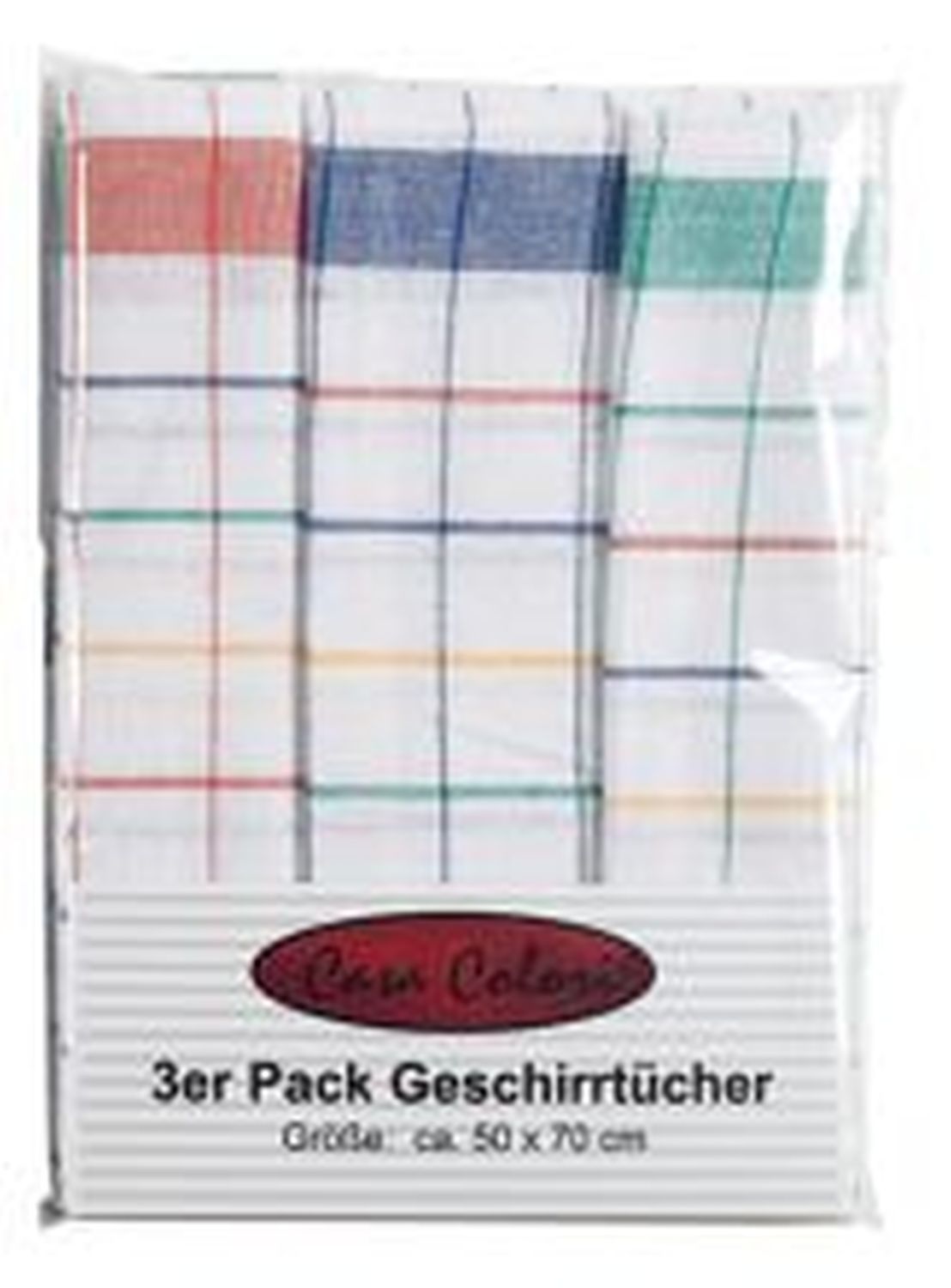 Geschirrtuch Karo - 50 x 70 cm, 3er Pack Geschirrtuch Karo - 50 x 70 cm, 3er Pack