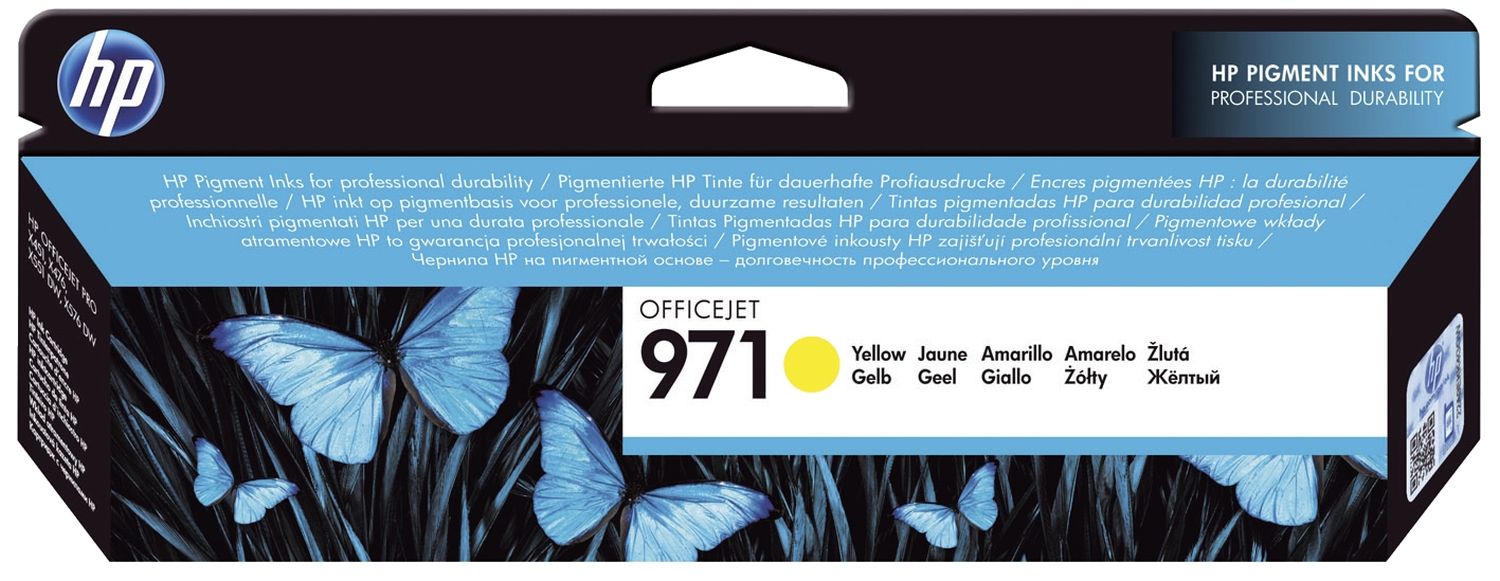 Original HP Tintenpatrone gelb (CN624AE,971,971Y,971YELLOW,NO971,NO971Y,NO971YELLOW)