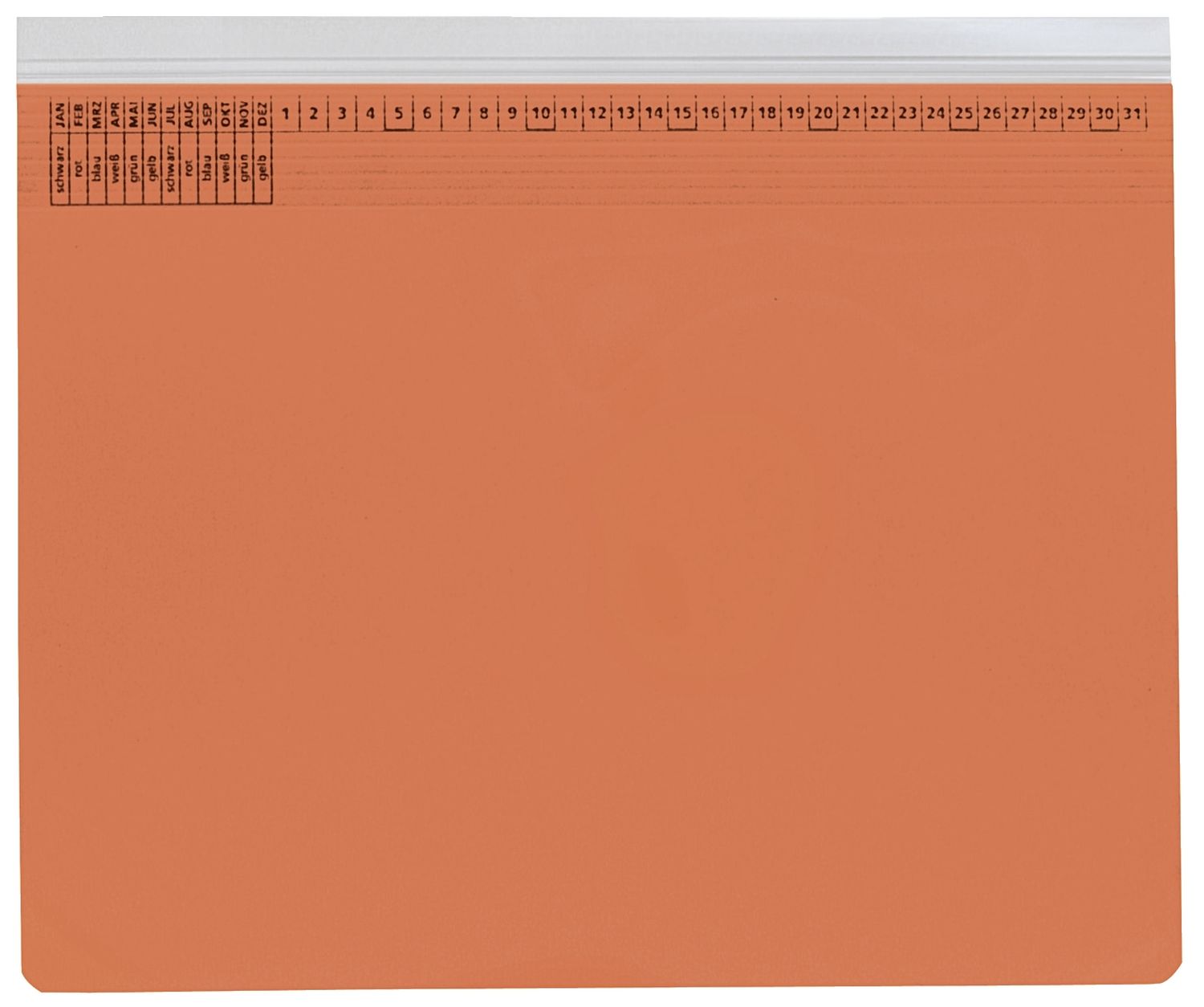 Kanzleihefter A gefalzt - Rechtsheftung (kaufmännische Heftung), 1 Tasche, 1 Abheftvorrichtung, orange Kanzleihefter A gefalzt - Rechtsheftung (kaufmännische Heftung), 1 Tasche, 1 Abheftvorrichtung, orange
