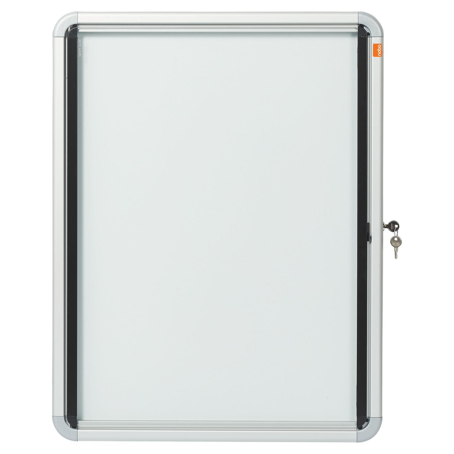 Schaukasten mit Klapptür - 4x A4, 53 x 69 x 3,5 cm, weiß, magnethaftend Schaukasten mit Klapptür - 4x A4, 53 x 69 x 3,5 cm, weiß, magnethaftend