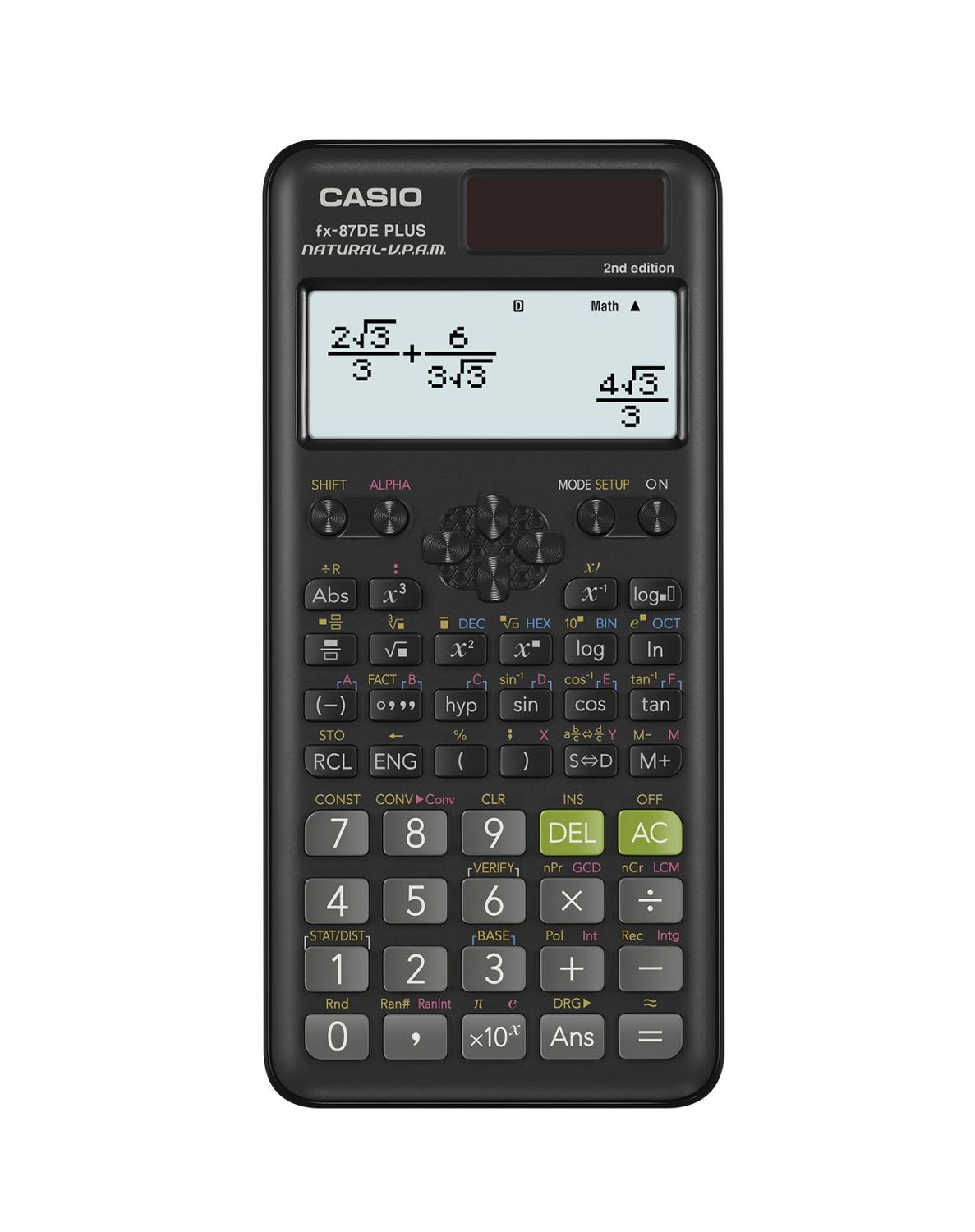 Technisch-wissenschaftlicher Rechner FX-87DE Plus