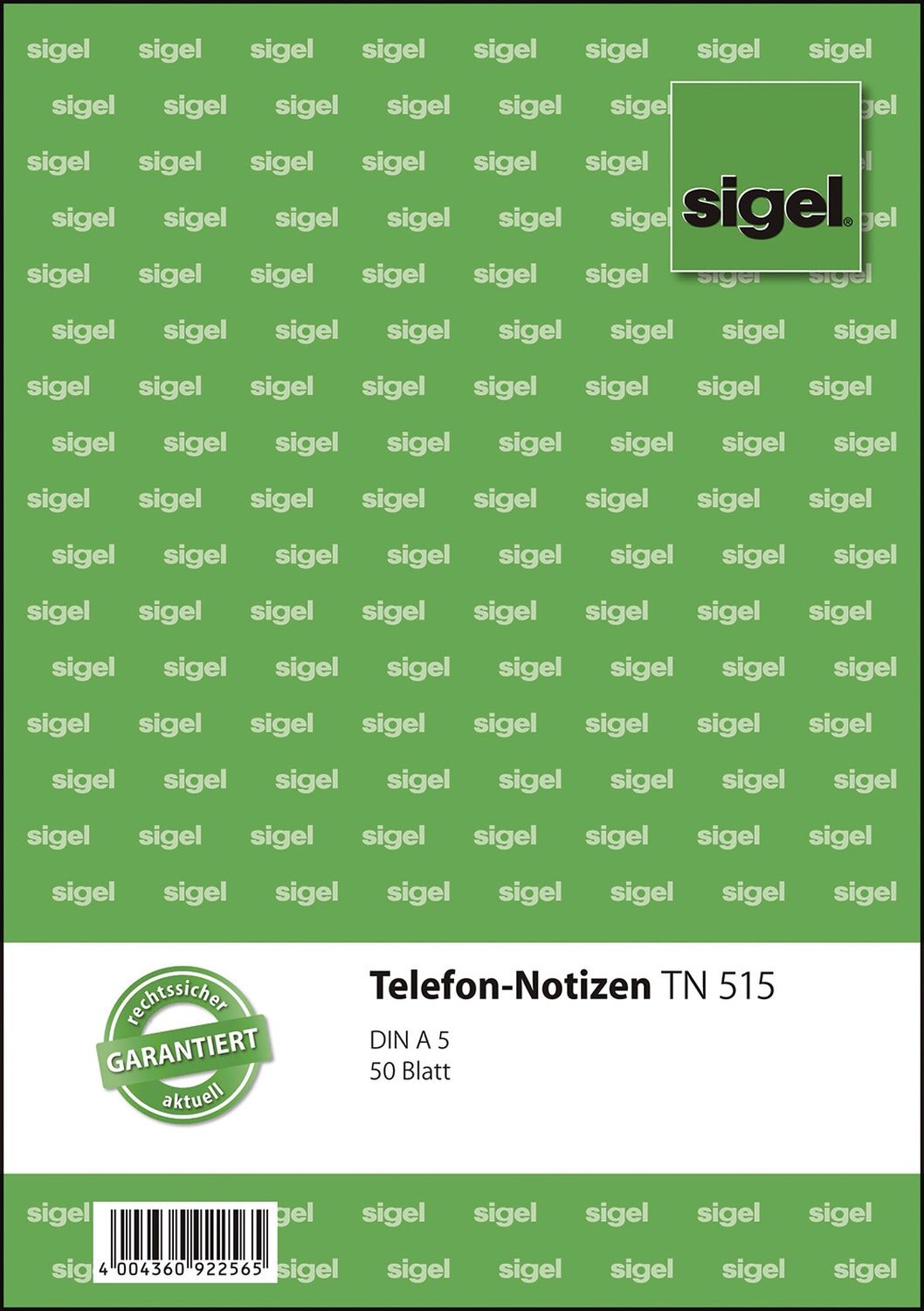 Telefon-Notizen - A5, 50 Blatt