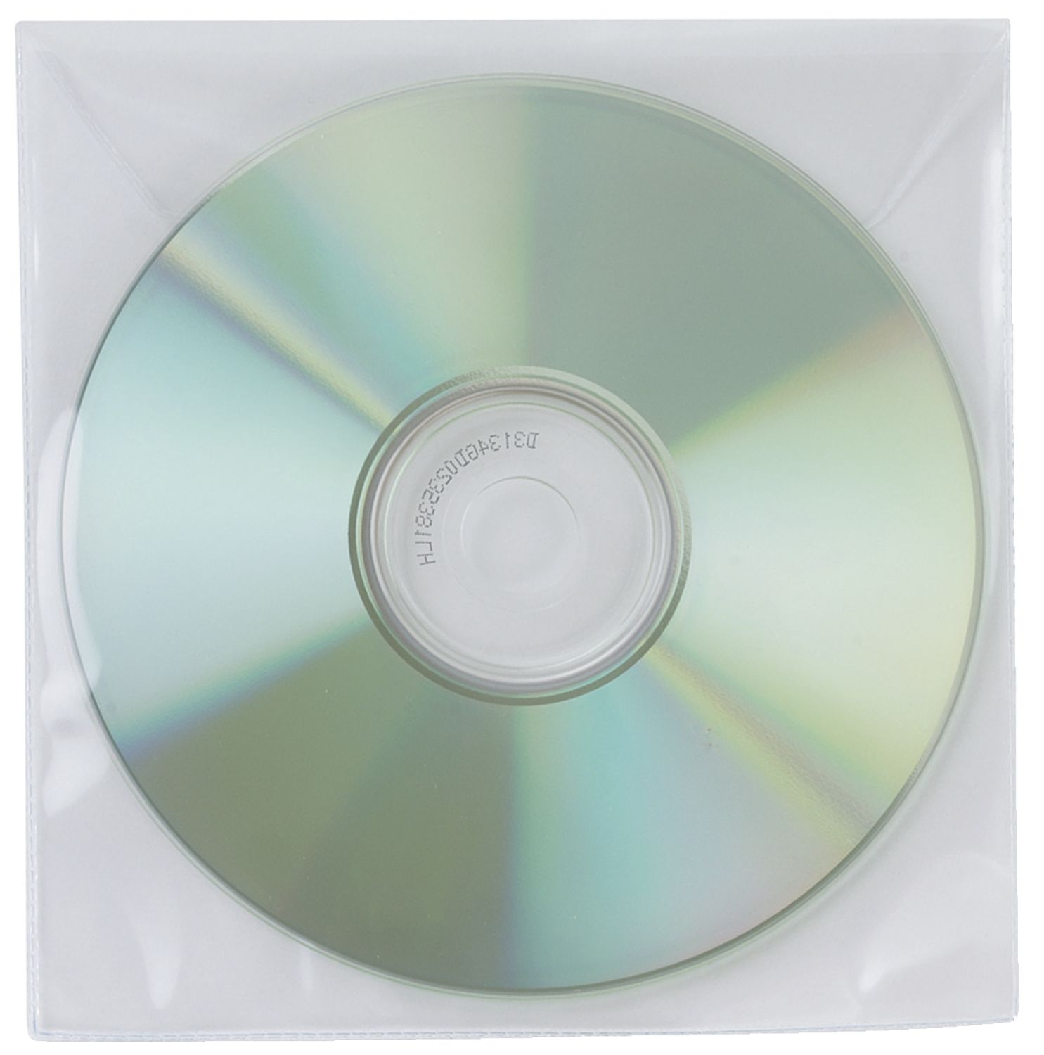 CD/DVD-Hüllen - Ungelocht, transparent, Packung mit 50 Stück CD/DVD-Hüllen - Ungelocht, transparent, Packung mit 50 Stück