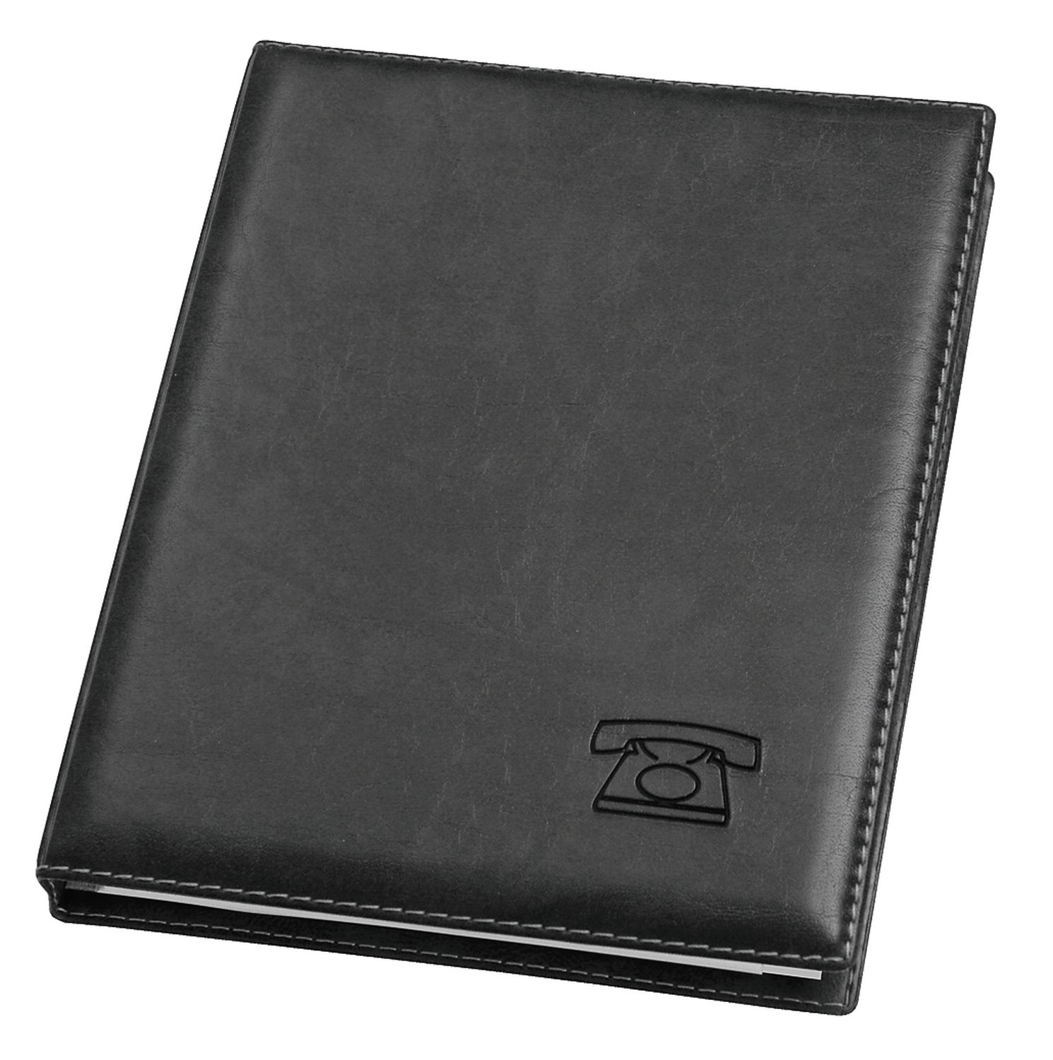 Telefonringbuch Exquisit - A5, schwarz Telefonringbuch Exquisit - A5, schwarz